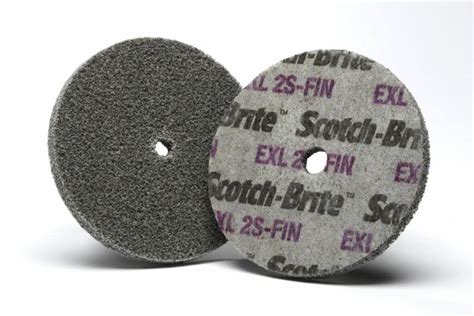 Scotch Brite™ Exl Unitized Wheel Xl Uw 2s Fine 8 In X 14 In X 34