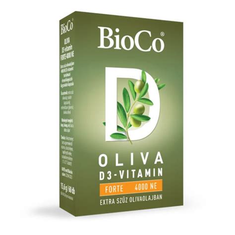 Bioco Oliva D Vitamin Forte Ne Kapszula X