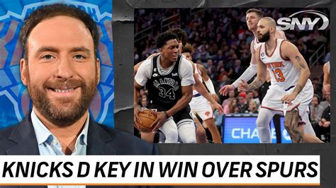 Nba Insider Credits Knicks Defense In Tight Home Win Over Spurs Ian