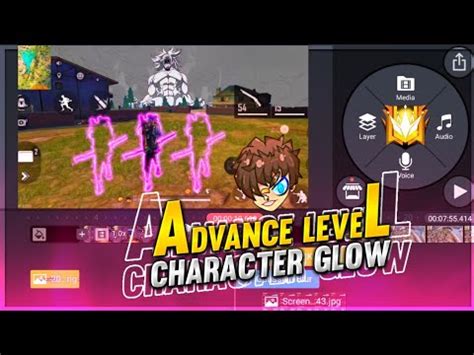 Advance Level Character Glow Like Pc In Kinemaster How To Edit Like