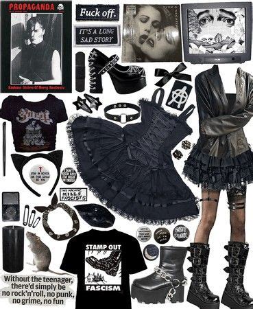 Sex Party Goth Polyvore Image Fashion Outfits Gothic Fashion Suits