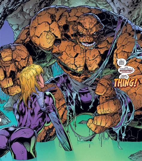 The Thing And Susan Storm The Invisible Girl On The Second Reeboot Of