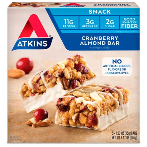 Protein & Meal Replacement Bars for a Low Carb Diet| Atkins