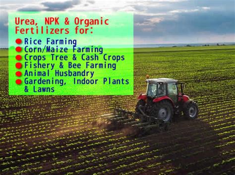 Npk Urea And Organic Fertilizers Distributor Dealer And Supplier In