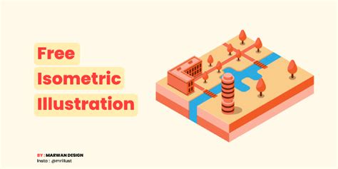 Free Isometric Illustration Figma