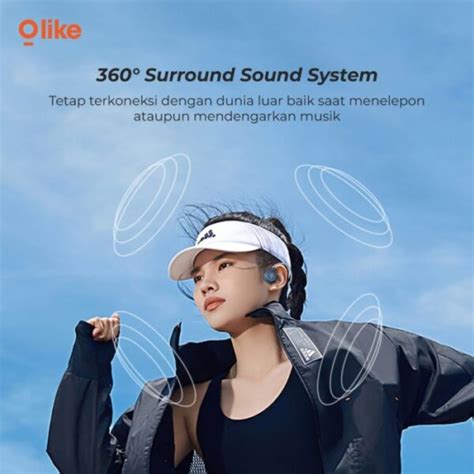 Olike Open Ear Sport Tws Headset Bluetooth 5 3 Air Bone Conduction Ow1 Inoti