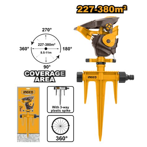 Plastic Auto Gear Sprinkler Ingco Tools South Africa