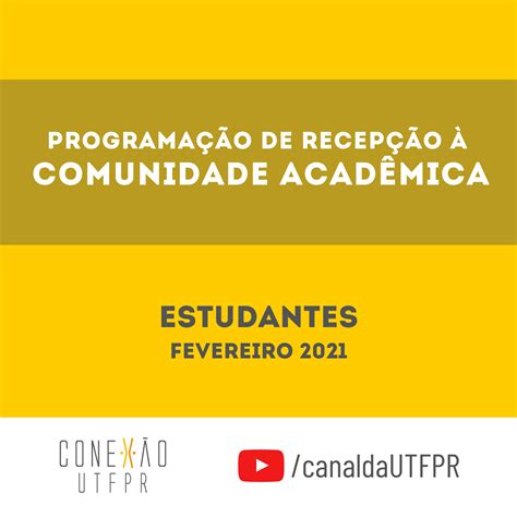 Prograd Divulga Programa O De Recep O Aos Estudantes Fev