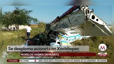 Avioneta Se Desploma Cerca De Aeropuerto De Cuernavaca Grupo Milenio