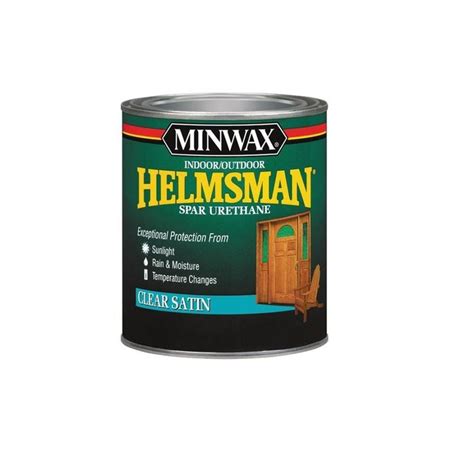 Minwax Helmsman Satin Oil Based Spar Urethane Varnish Actual Net