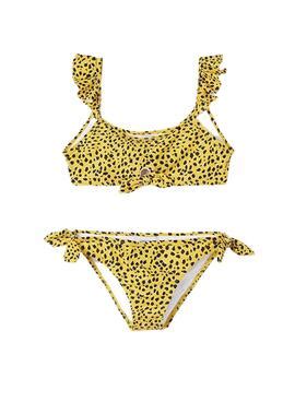 Bikini Mayoral Manchas Amarillo Para Niña