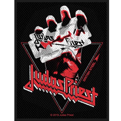 Judas Priest British Steel Triangle Patch Swag | Loudtrax