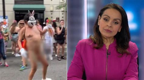 Lefties Losing It Rita Panahi Blasts Naked Man In Bugs Bunny Mask At