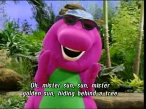 Barney - Mr. Sun Lyrics