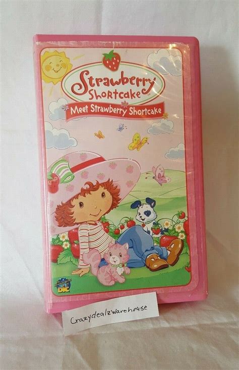 Strawberry Shortcake Seaberry Meet Strawberry Shortcake Vhs Vcr Video