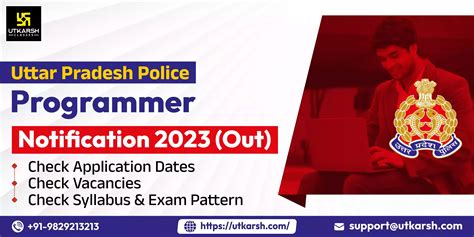 Up Police Programmer Exam Notification Out