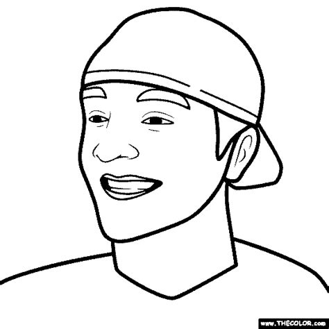 Youtuber Coloring Pages