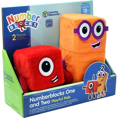 Numberblocks One And Two Playful Pals Abc School Supplies