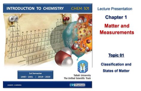 Chapter Matter And Measurements