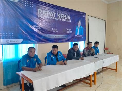 Rumuskan Program Pengurus Dpd Knpi Selenggarakan Rakerda Indoparameter