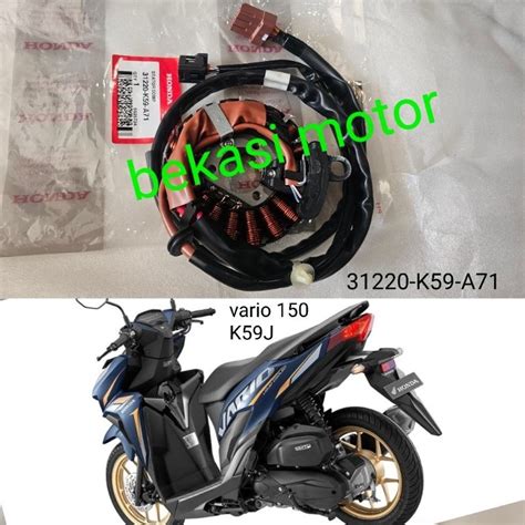 31220 K59 A71 Stator Comp Spool Honda Vario 150 Led K59J Original