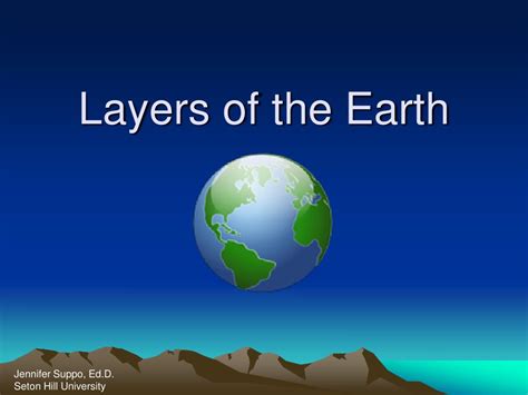 Ppt Layers Of The Earth Powerpoint Presentation Free Download Id