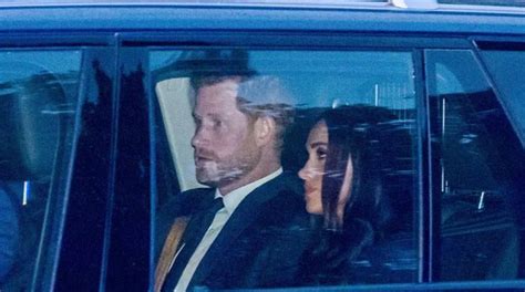 Meghan Markle looks somber on Buckingham Palace return after 2 years