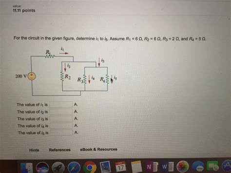 Solved For The Circuit In The Given Figure Determine I 1 To Chegg