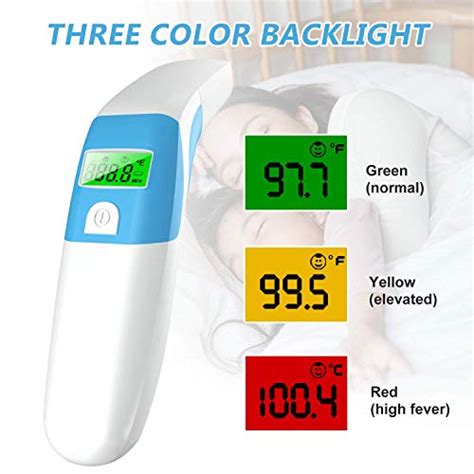 Thermometer Infrared Non Contact For Forehead And Ears Medical Fda Cleared 510k Certification