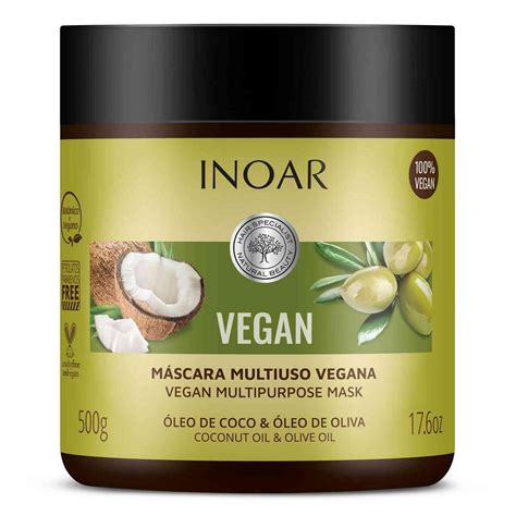 M Scara Tratamento Capilar Inoar Vegan G Multiuso Vegana Leo De