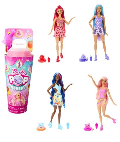 Boneca Barbie Pop Reveal S Rie De Frutas Hnw Sortidas Mattel