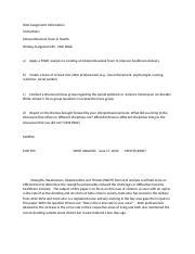 SWOT Assignment Docx Hide Assignment Information Instructions