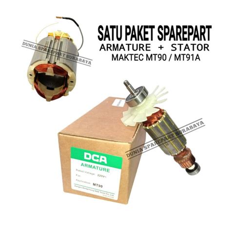 Jual Dca Paket Armature Stator Gerinda Maktec Mt Mt A Angker