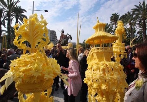 Domingo de Ramos 2024 en Elche y Alicante guía con el horario e