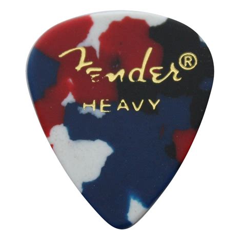 Fender Classic Celluloid 351 Confetti Heavy 12 Pack Dirty Riffs