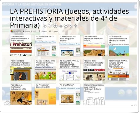 Ciencias Sociales De Primaria Juegos Actividades Interactivas Y