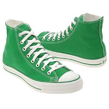 Green All-Star Converse