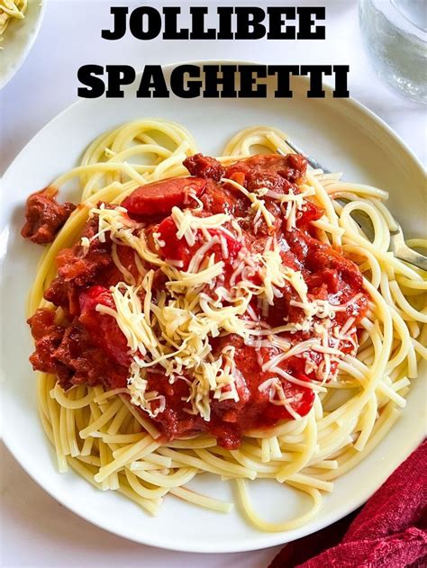 Jollibee Spaghetti Jollibee Spaghetti Recipe Jollibee Spaghetti