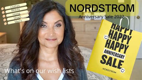 Nordstrom Anniversary Sale 2022 My Wish Lists Youtube