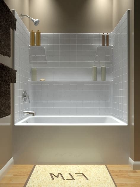 Fiberglass Bathtub Shower Combo Bathtub Designs