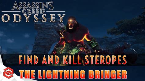 Assassin S Creed Odyssey Kill Steropes The Lightning Bringer Trophhy [ps4 Pro] Youtube