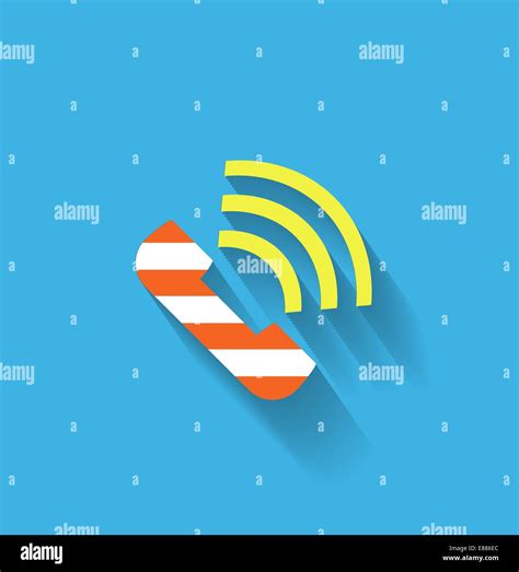 Vector Phone Flat Icon Stock Vector Image And Art Alamy