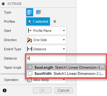 Parameters In Fusion