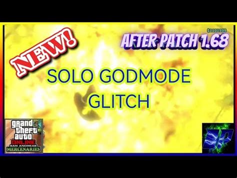 AFTER PATCH BEST SOLO GODMODE GLITCH GTA 5 ONLINE WORKING NEW PS4