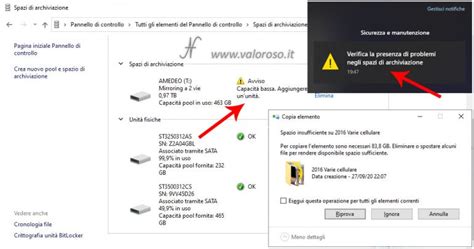 Eliminazione Spazi Di Archiviazione Di Windows 10 Ed Altri Esperimenti