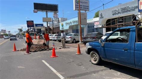 Nuevamente Abren La Calle Miguel Alem N Para Repararla En Ciudad