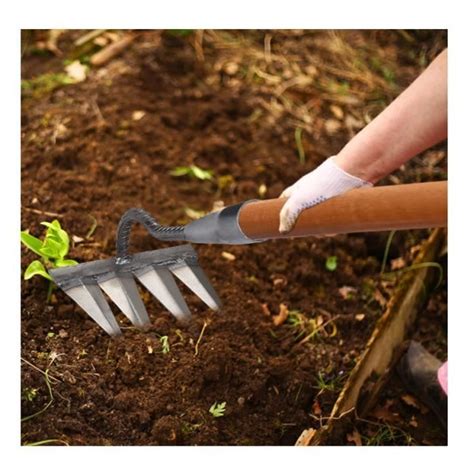 Râteau de désherbage en acier au carbone pour jardin Marque Modèle