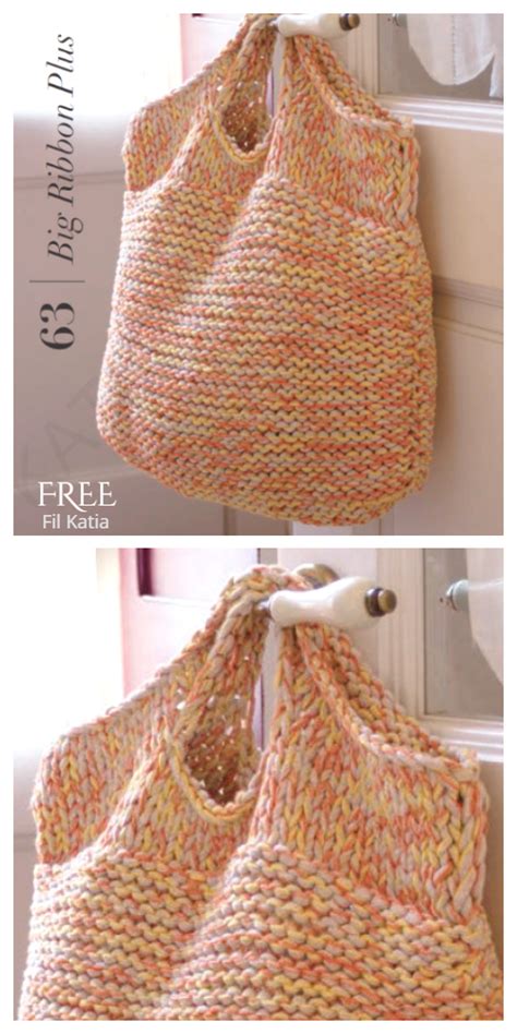 Knit Easy Bag Free Knitting Pattern Knitting Pattern