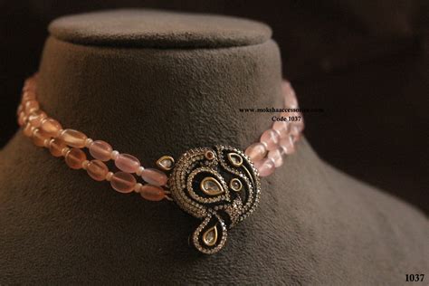 Choker With Victorian Pendant Moksha Accessories