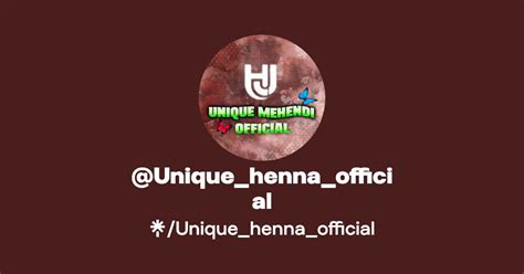 Unique Henna Official Linktree